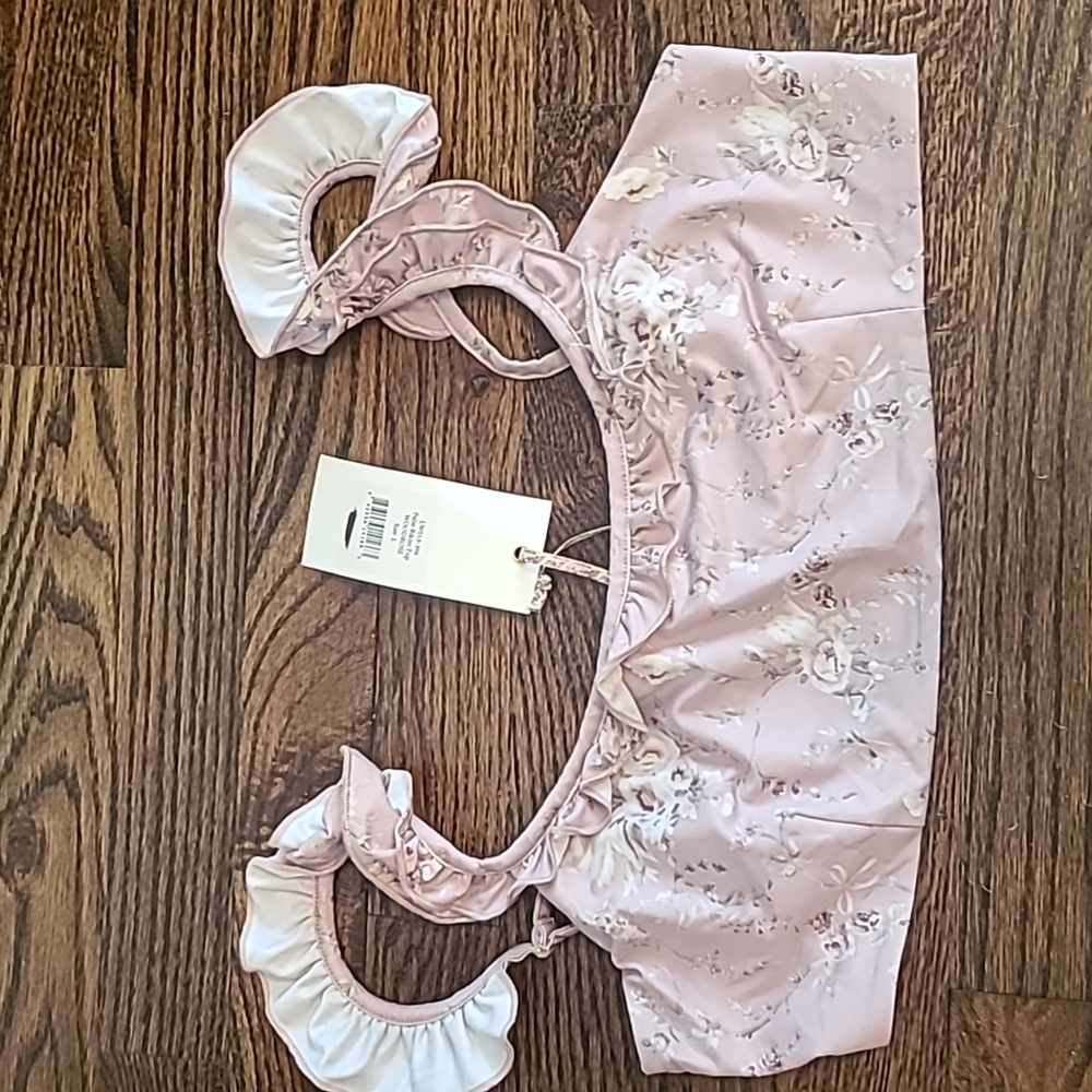 LoveShackFancy Bikini Top Bathing Suit Top Swimsuit
